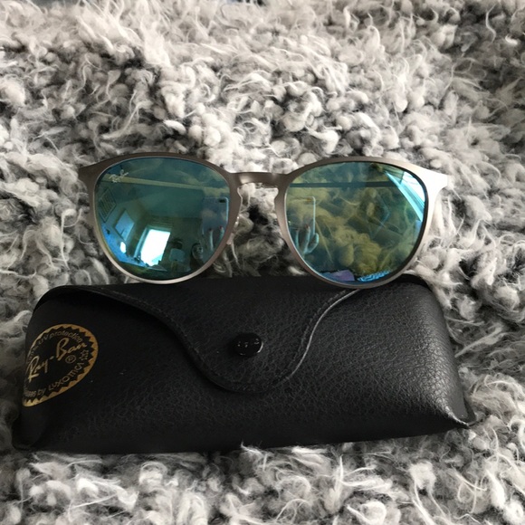 Ray-Ban Accessories - Ray Ban Erika Round Reflective Sunglasses